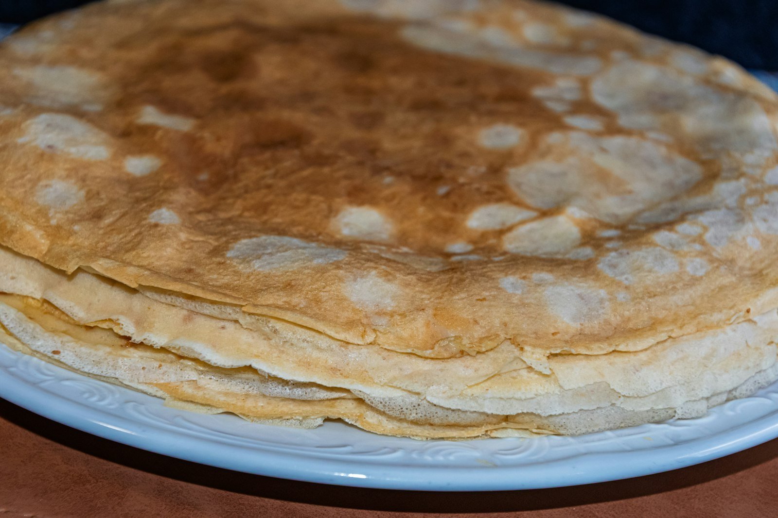 ПП блины из овсяной муки на молоке