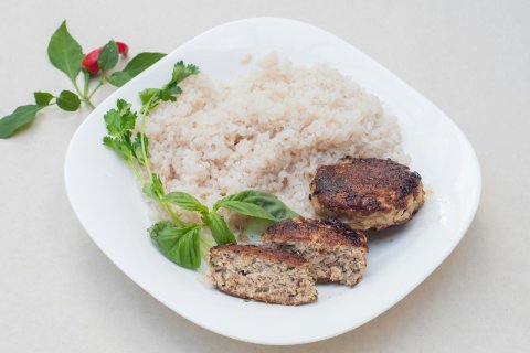 Куриные котлеты ПП в духовке